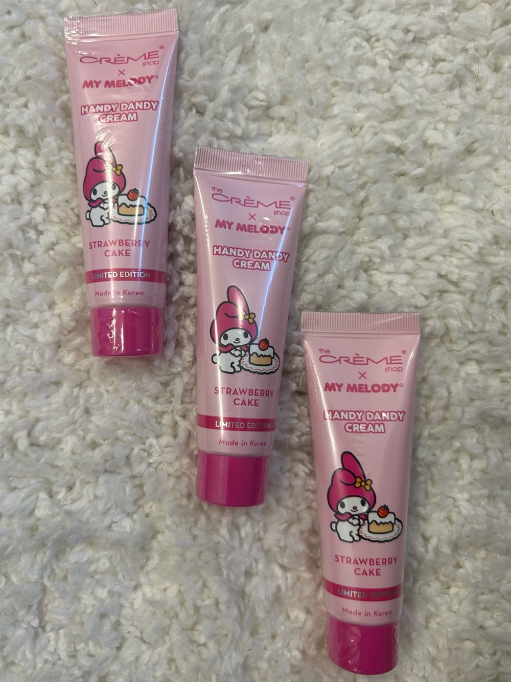The Crème Shop x My Melody Handy Dandy Cream - Strawberry Cake